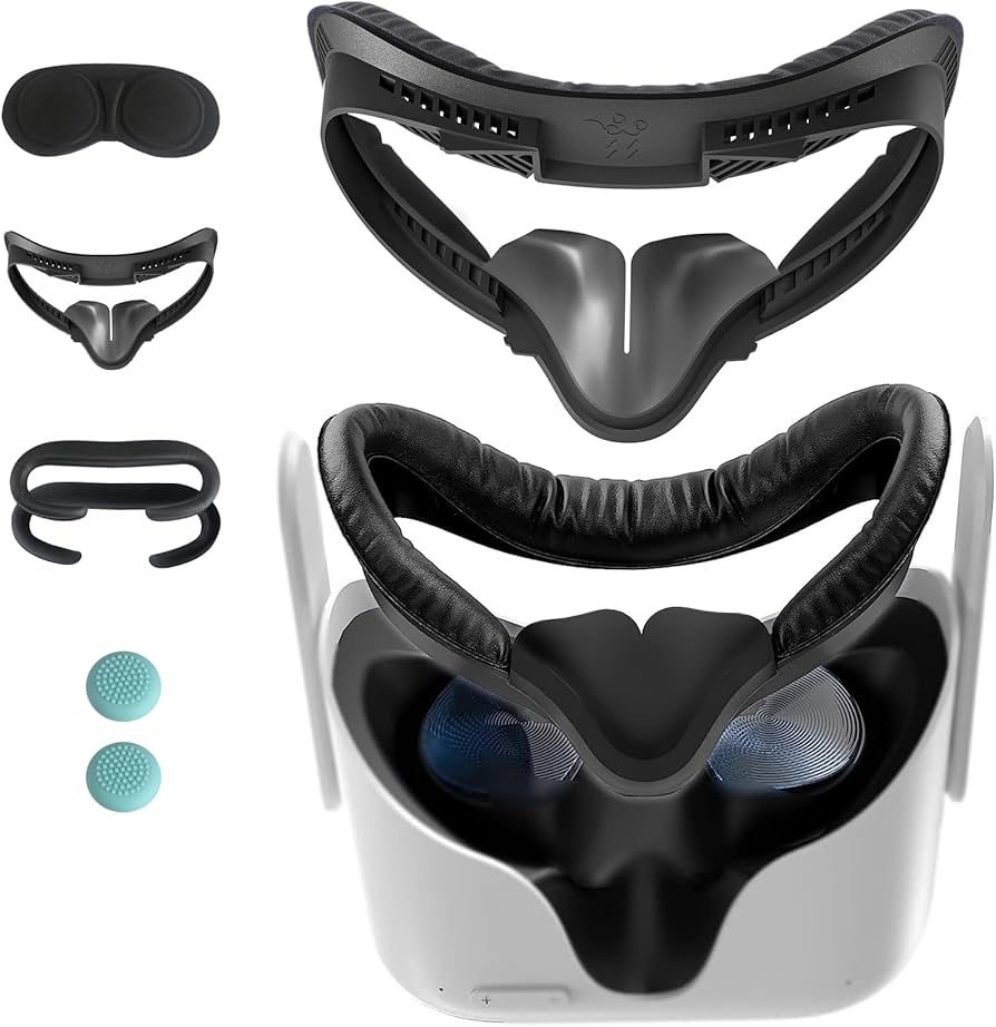 Amazon.com: Hanpusen VR Face Pad for Oculus Quest 2 Accessories, 6
